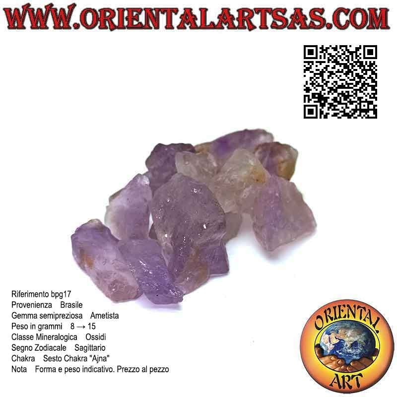 Roher Amethyst (Brasilien), 20 g → 40 g