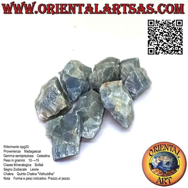 Rohes Celestine, 10g → 15g