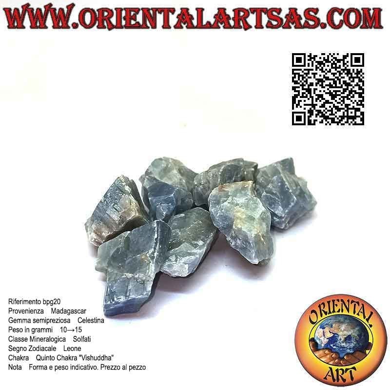 Rohes Celestine, 10g → 15g