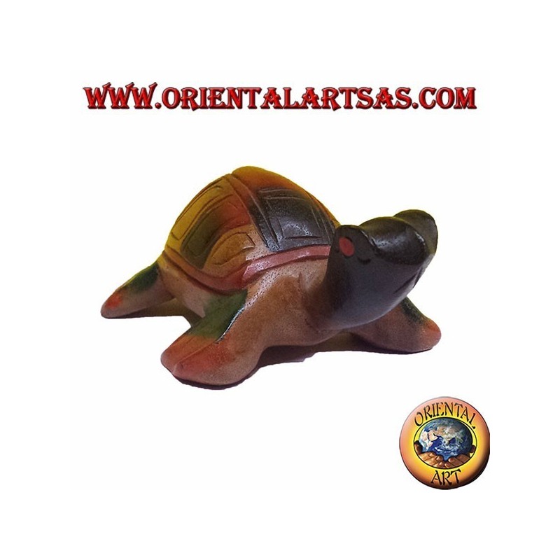 Sea turtle, small teak wood