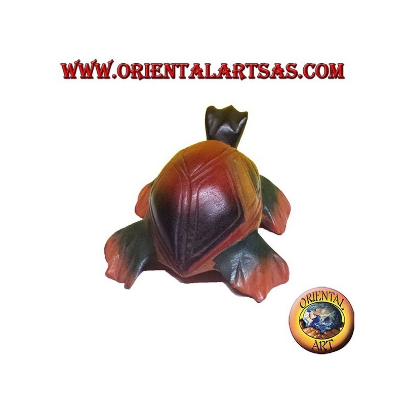 Sea turtle, small teak wood