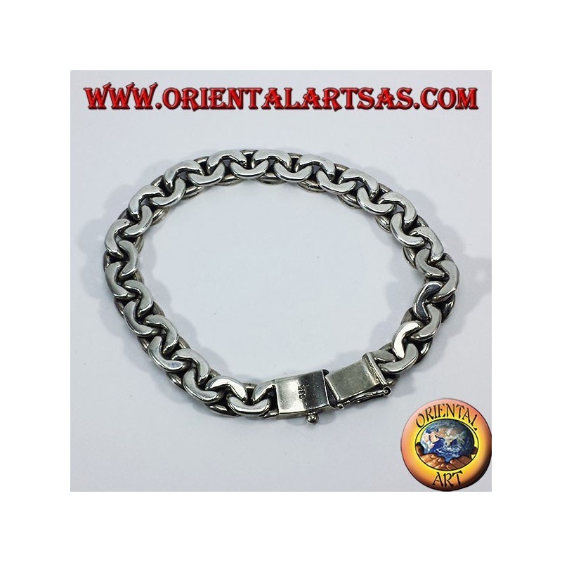 chaîne croissant bracelet Argent