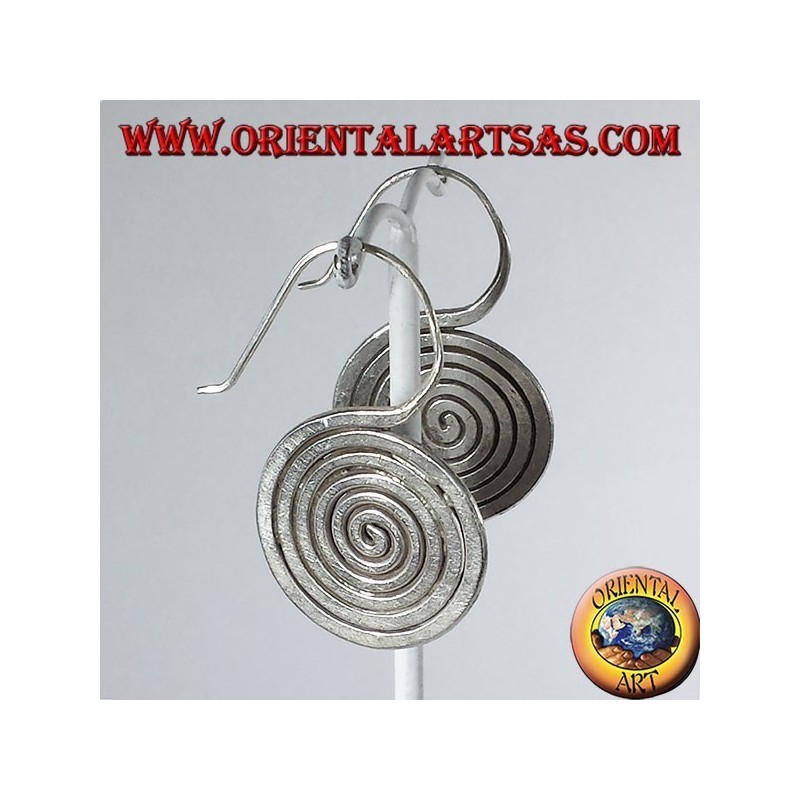orecchini in argento, Spirale Karen