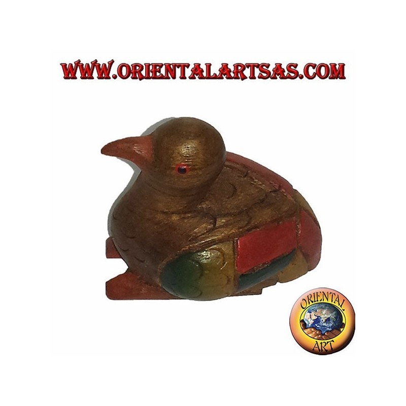 Duck the colored teak wood
