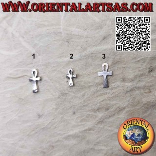 Mini pendiente de plata, la cruz Ankh o ansata, "llave de la vida"