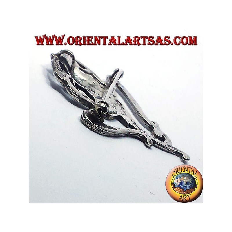 Broche / colgante de plata de Venus