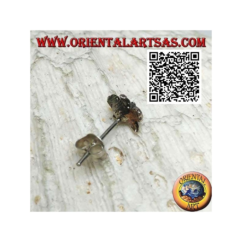 Mini orecchino in argento, il fiore (varie tipologie)