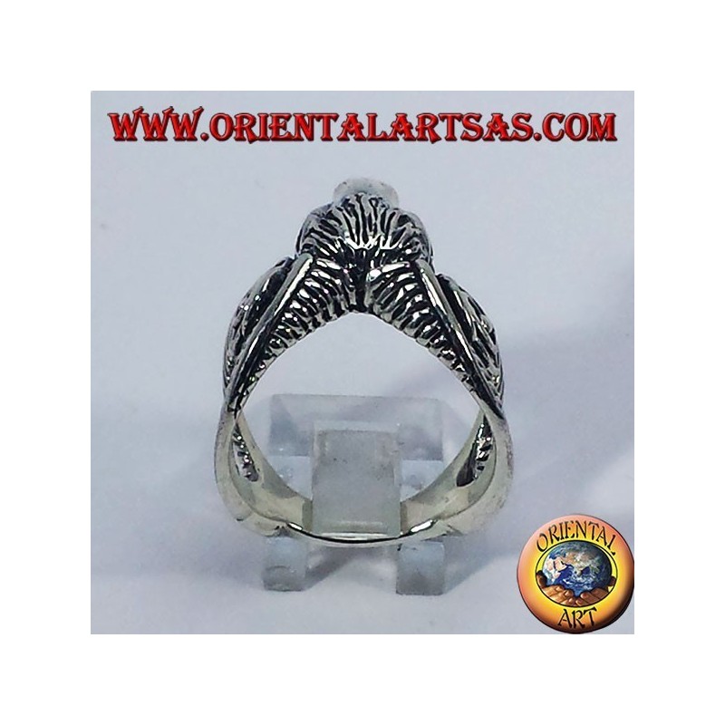 Bague en argent de chèvre de Mendes