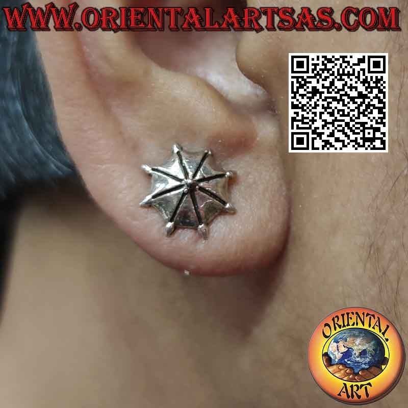 Pendiente de plata "especial", el paraguas