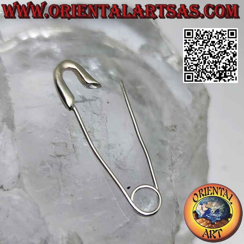 Pendiente de plata "Especial", el imperdible (grande)