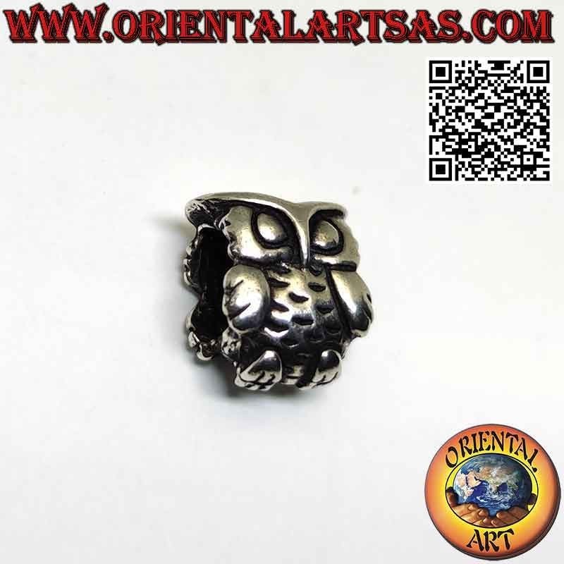 925 ‰ silver charms, the owl (A)