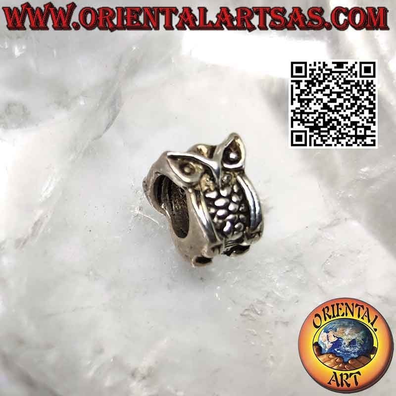 Charms in argento 925‰ , il gufo (B)