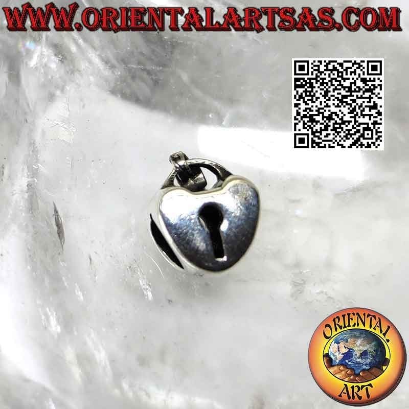 925 ‰ Silber Charms, das Liebesschloss