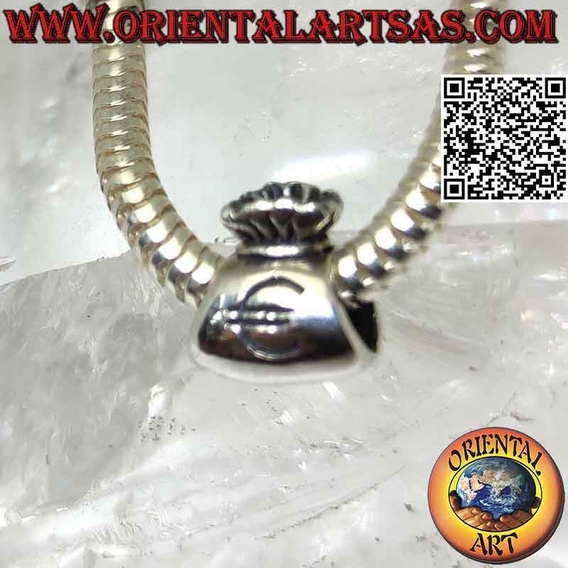 Silver charms in 925 ‰ silver, the sack of money