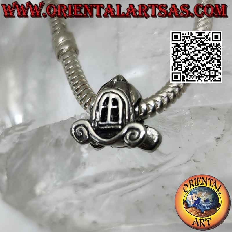 Dijes de plata en plata 925 ‰, el carruaje