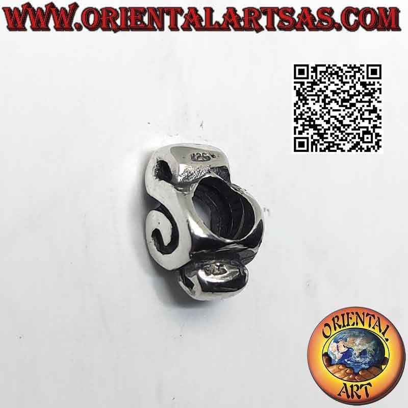 Breloques argentées en argent 925‰, la clef de sol ou clef de Sol