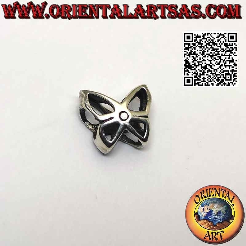 Dijes de plata en plata 925 ‰, la mariposa perforada