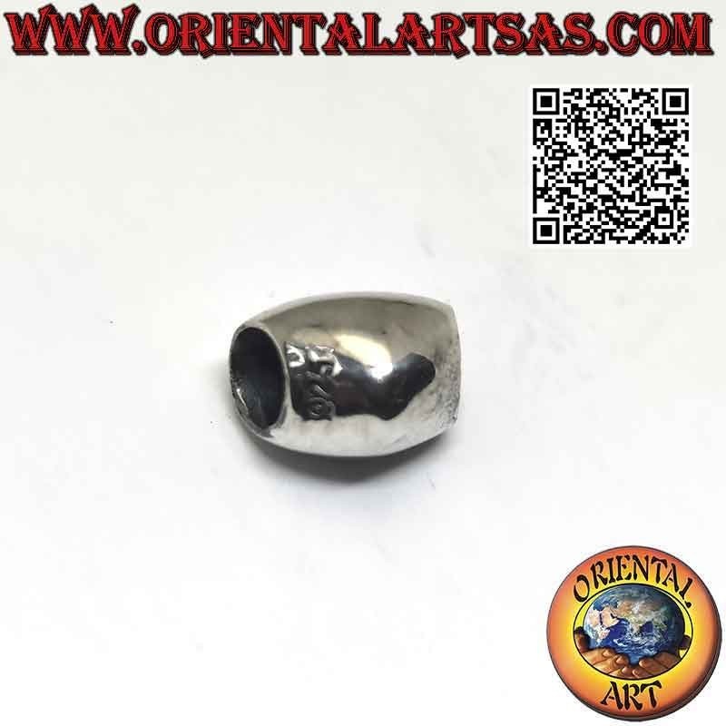 Dijes de plata en plata 925 ‰, el corazón redondeado liso