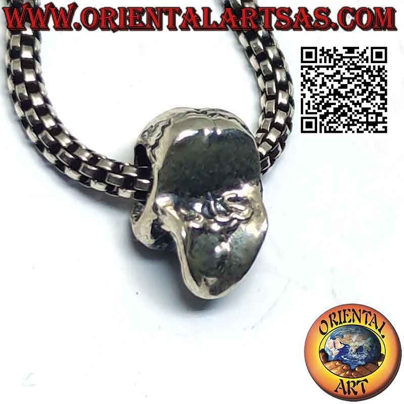 Silberanhänger in 925 ‰ Silber, der Totenkopf