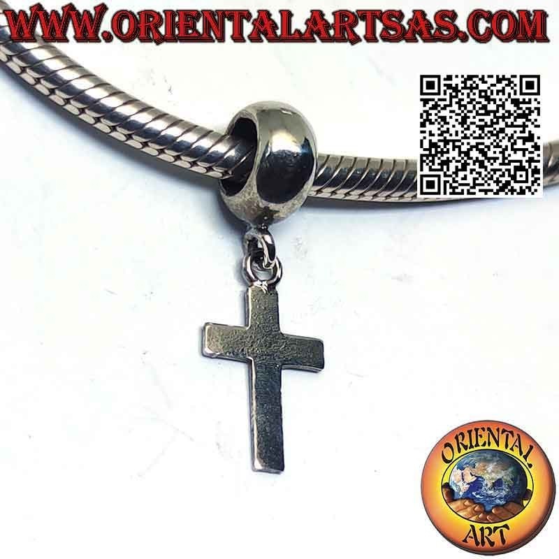 Dijes de plata en plata 925 ‰, la cruz cristiana (colgante)