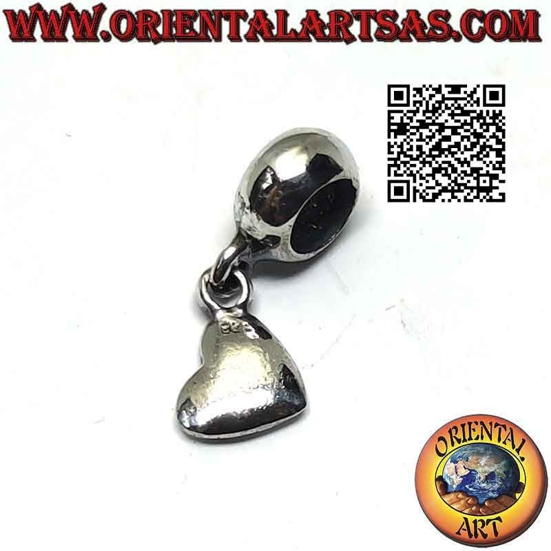 925 ‰ silver charms, smooth heart (pendant)