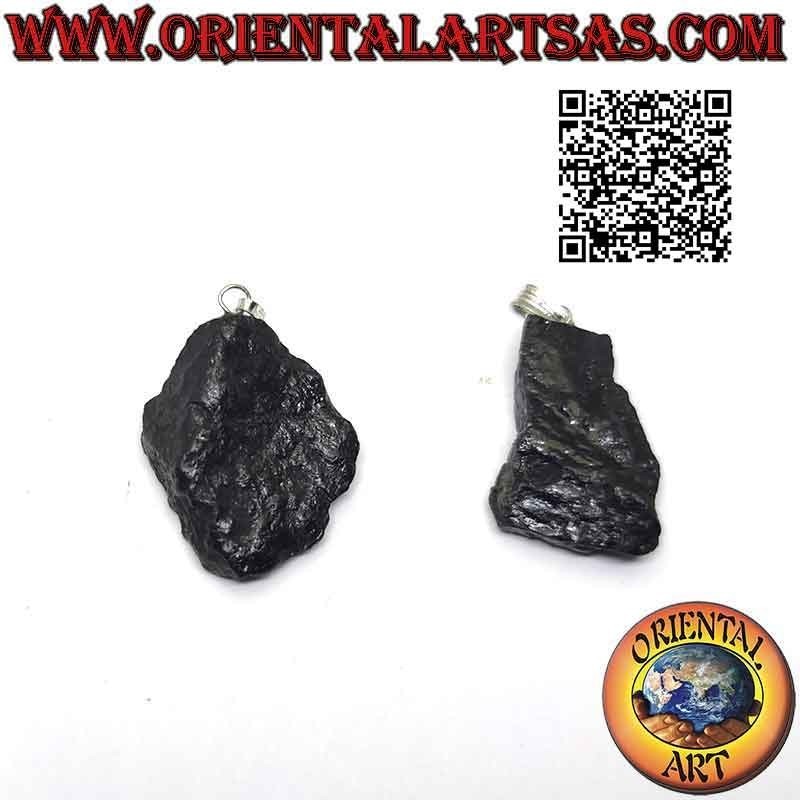 Raw Shungite Pendant - Natural Stone & Hypoallergenic | Oriental Art