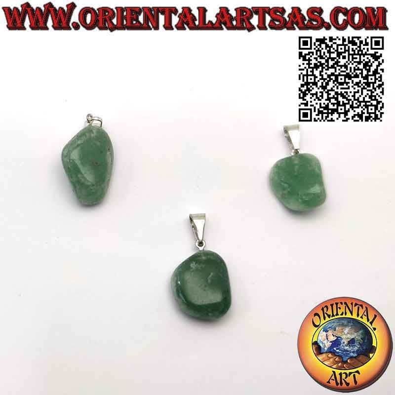 Natural Tumbled Aventurine Hypoallergenic Pendant | Oriental Art