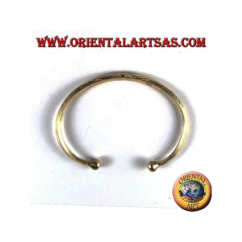 pulsera de plata, el perfil rombo tallado a mano