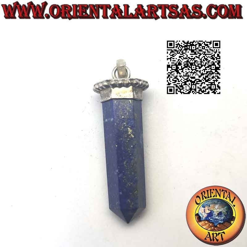 Lapislazuli Hexagon-Prisma Anhänger Natur & Hypoallergen | Oriental Art