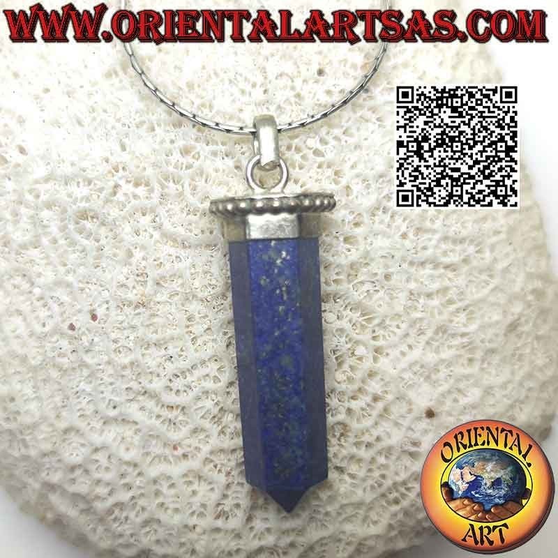 Lapislazuli Hexagon-Prisma Anhänger Natur & Hypoallergen | Oriental Art