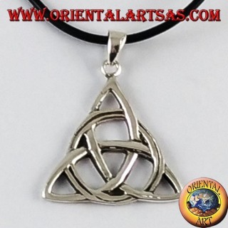 Pendentif argent, noeud celtique de tyrone, Medium