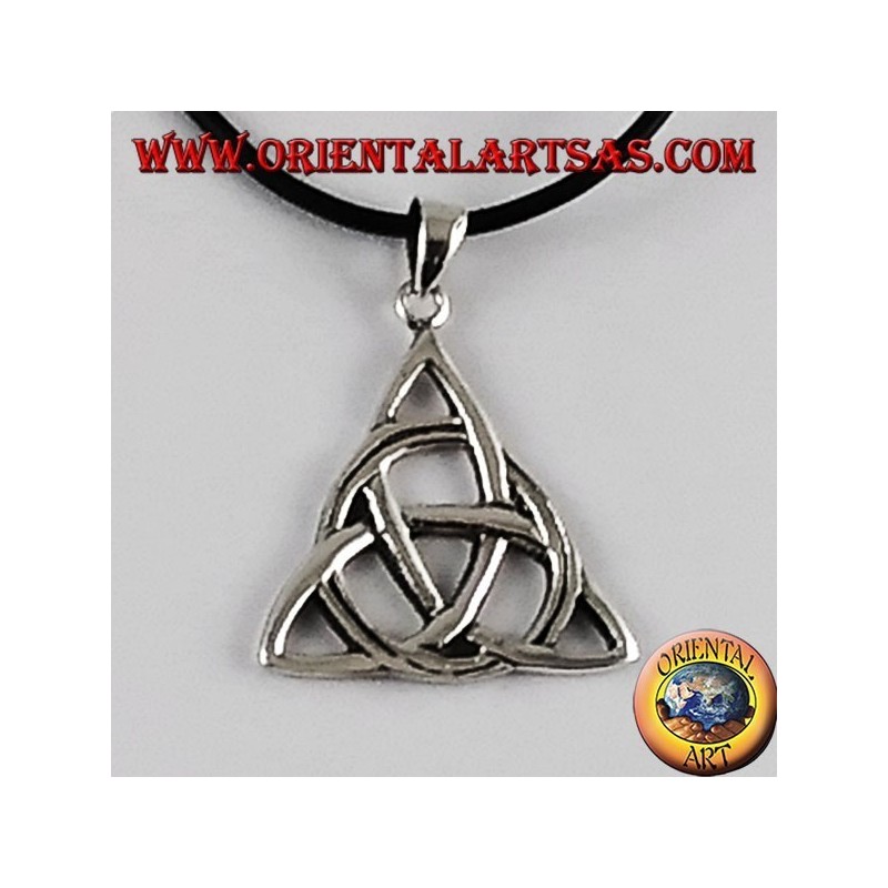 Pendentif argent, noeud celtique de tyrone, Medium