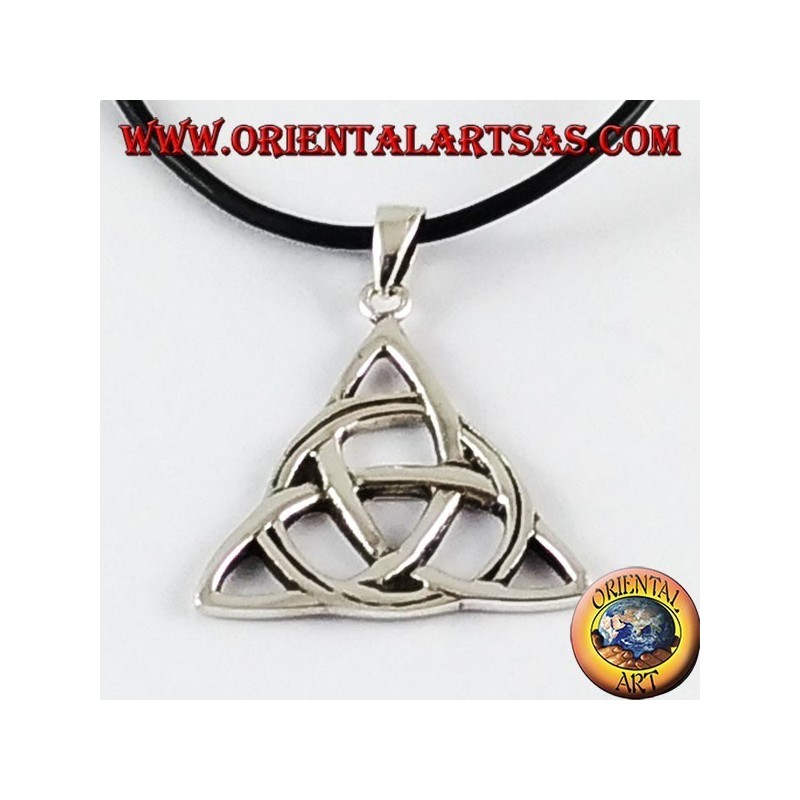 Pendentif argent, noeud celtique de tyrone, Medium