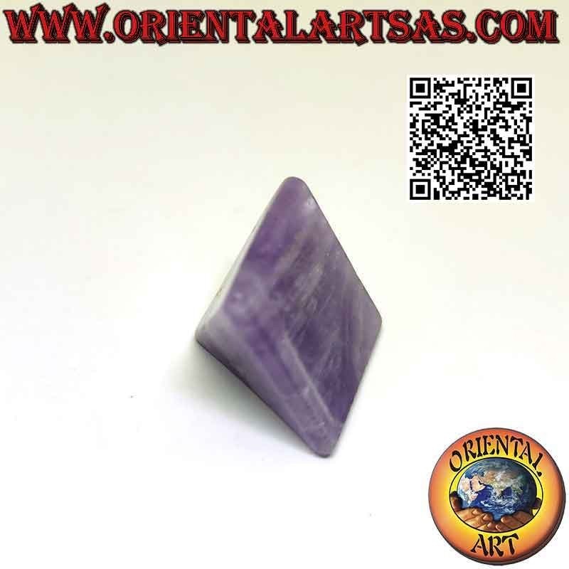 20 mm x 20 mm Amethyst-Pyramide