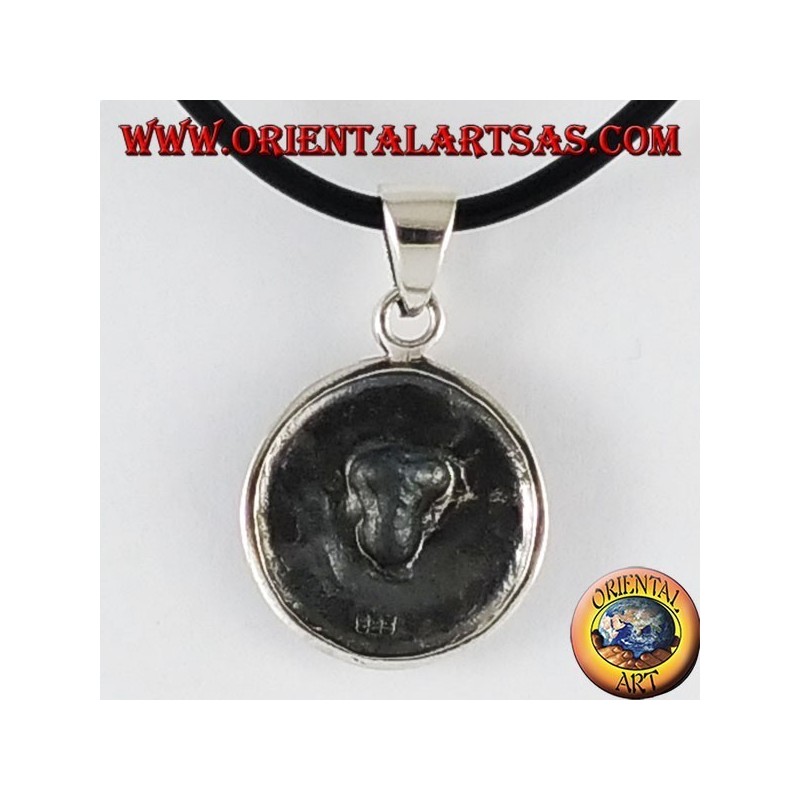 Silver Pendant, Medusa