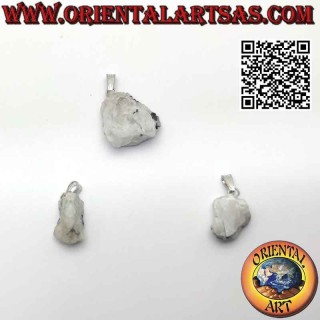 Mondstein Anhänger roh & hypoallergen | Naturstein Schmuck | Oriental Art