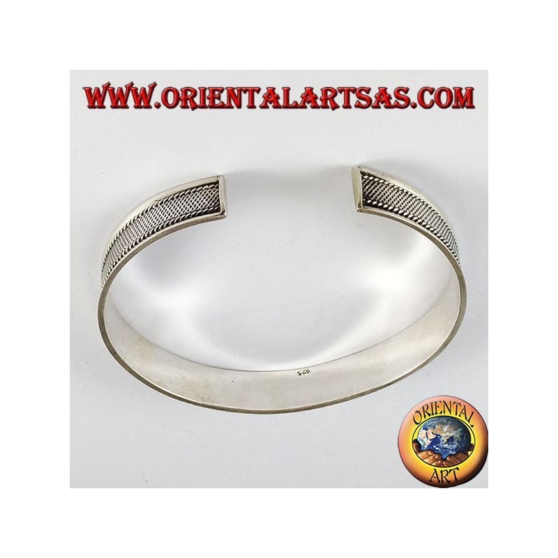 Tight Silver bracelet, design network