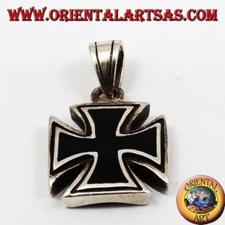 Sterling Silber Malteserkreuz (Iron Cross)