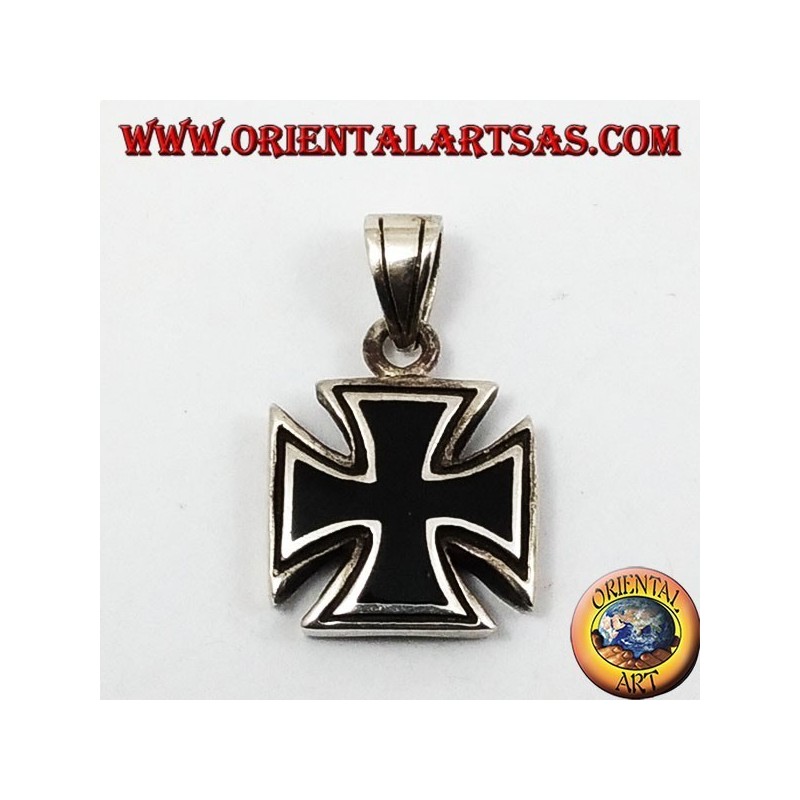 Sterling cruz de Malta de plata (Cruz de hierro)
