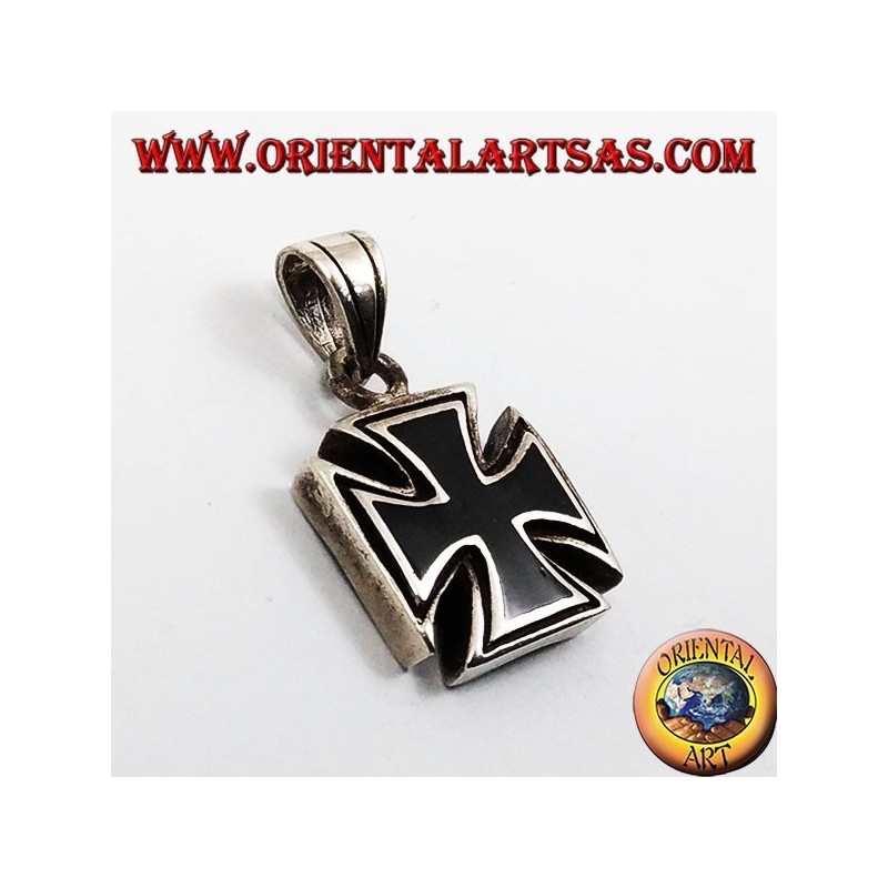 Sterling cruz de Malta de plata (Cruz de hierro)