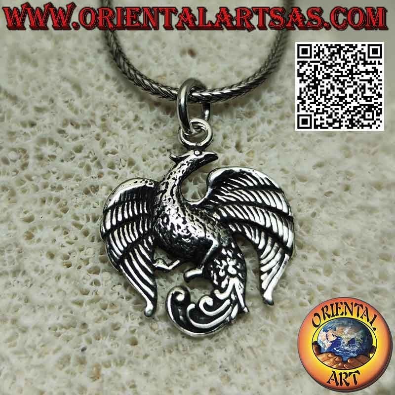 Colgante Ave Fénix Plata 925 Renacimiento | Oriental Art