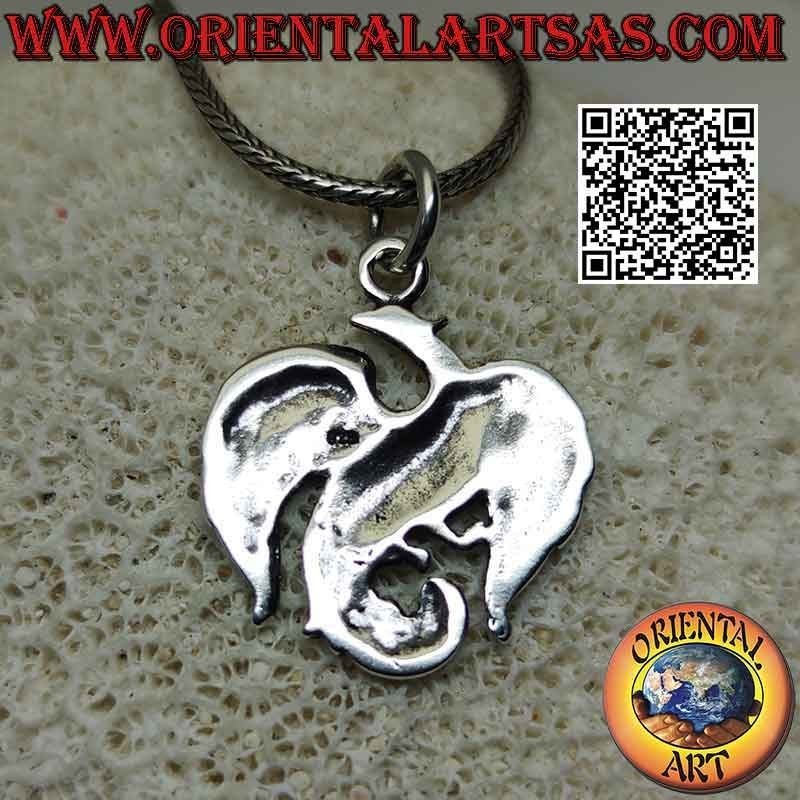 Pendentif Phénix Argent 925 Renaissance | Oriental Art