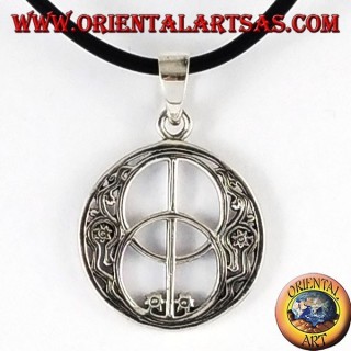 Pendentif argent, le Chalice Well