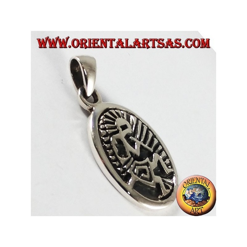 kokopelli Anhänger aus Silber