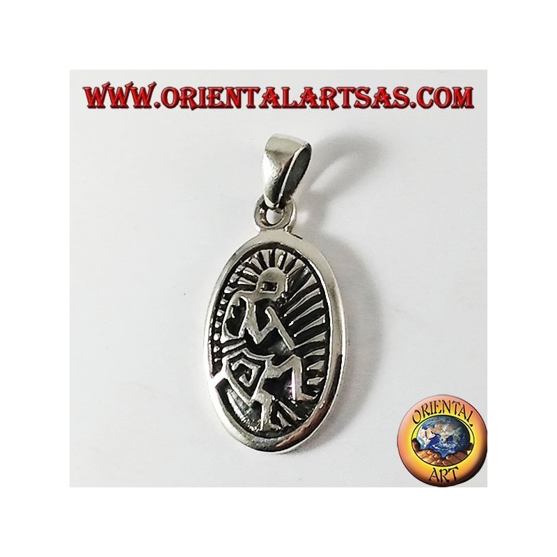 kokopelli Anhänger aus Silber