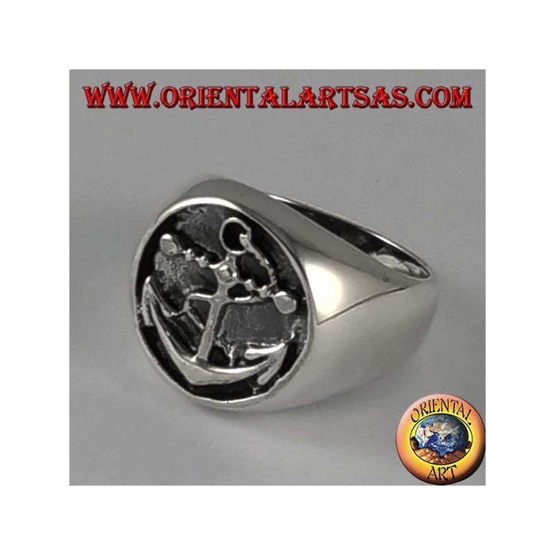 Silver ring seal anchor
