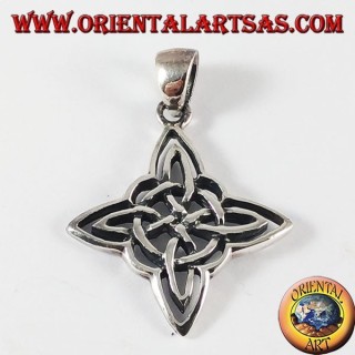 Silver Pendant, Flower Apocalypse