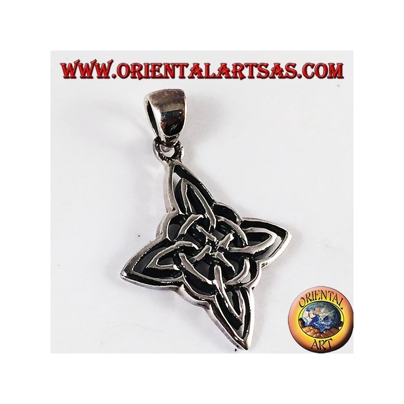 Silver Pendant, Flower Apocalypse