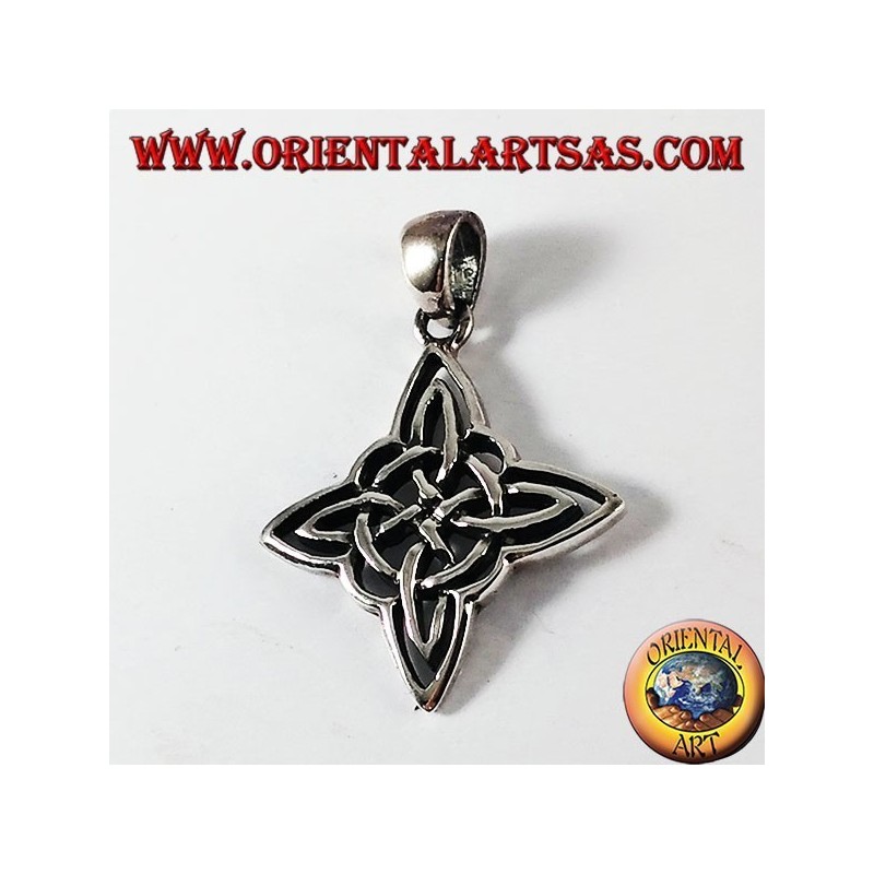 Silver Pendant, Flower Apocalypse