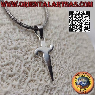 Colgante de plata en forma de espada de "Cesare Paciotti"
